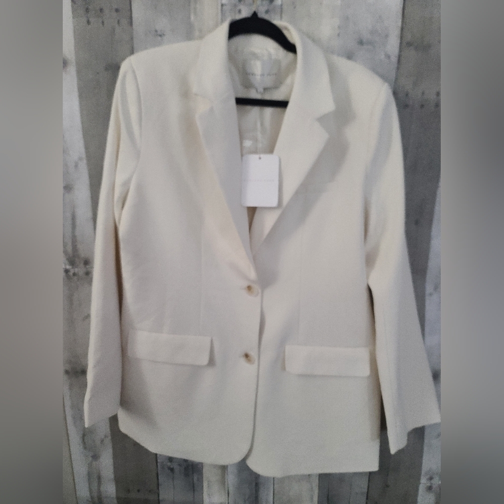 ENDLESS ROSE BLAZER in a Cream color size L - Picture 6 of 12